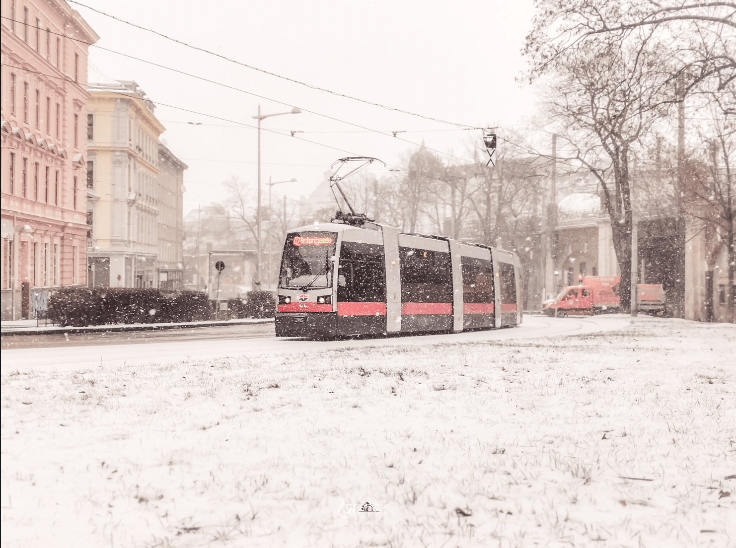 Quando nevar em Viena?